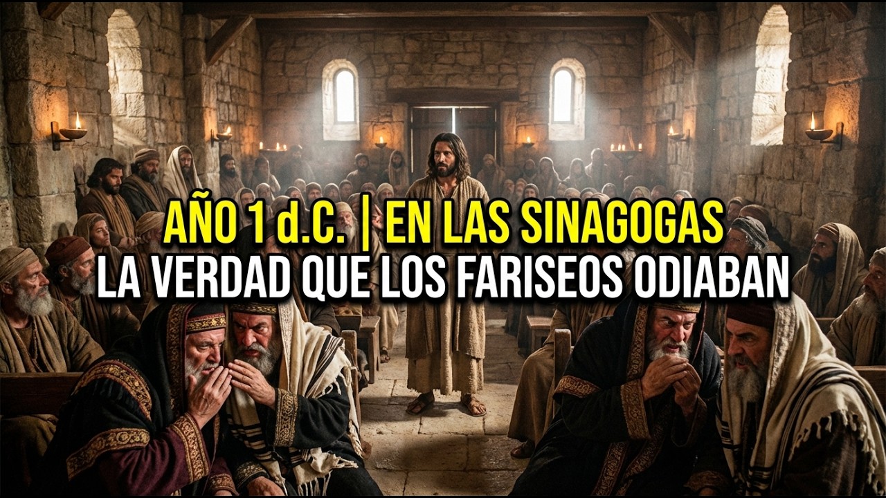 Año 1 d.C. | Así Era la Vida en las Sinagogas Cuando Jesús Reveló la Verdad que los Fariseos Odiaban