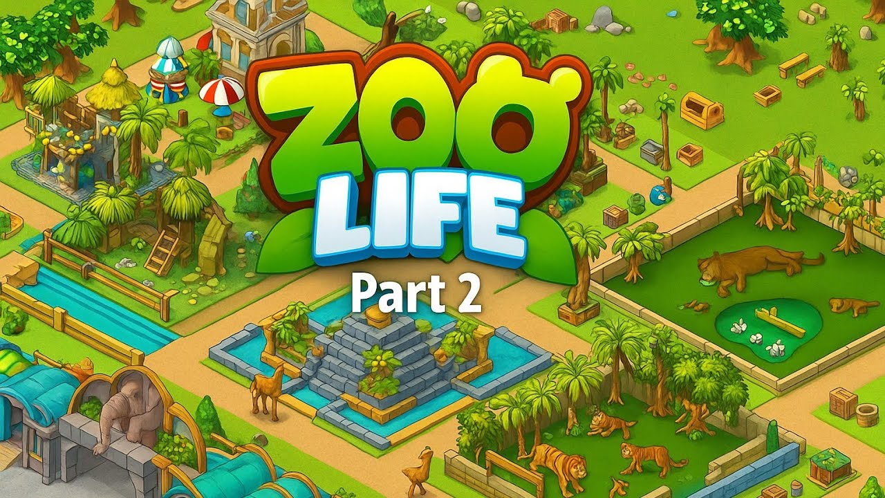 🐼 Zoo Life: Animal Park Game Walkthrough Part 2 | Mobile Gameplay (Android/iOS)