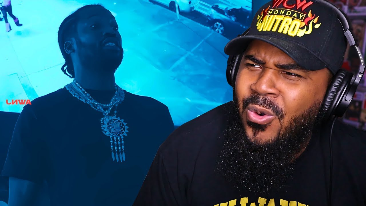Meek Mill - ROBBIE SON (Official Visualizer) REACTION