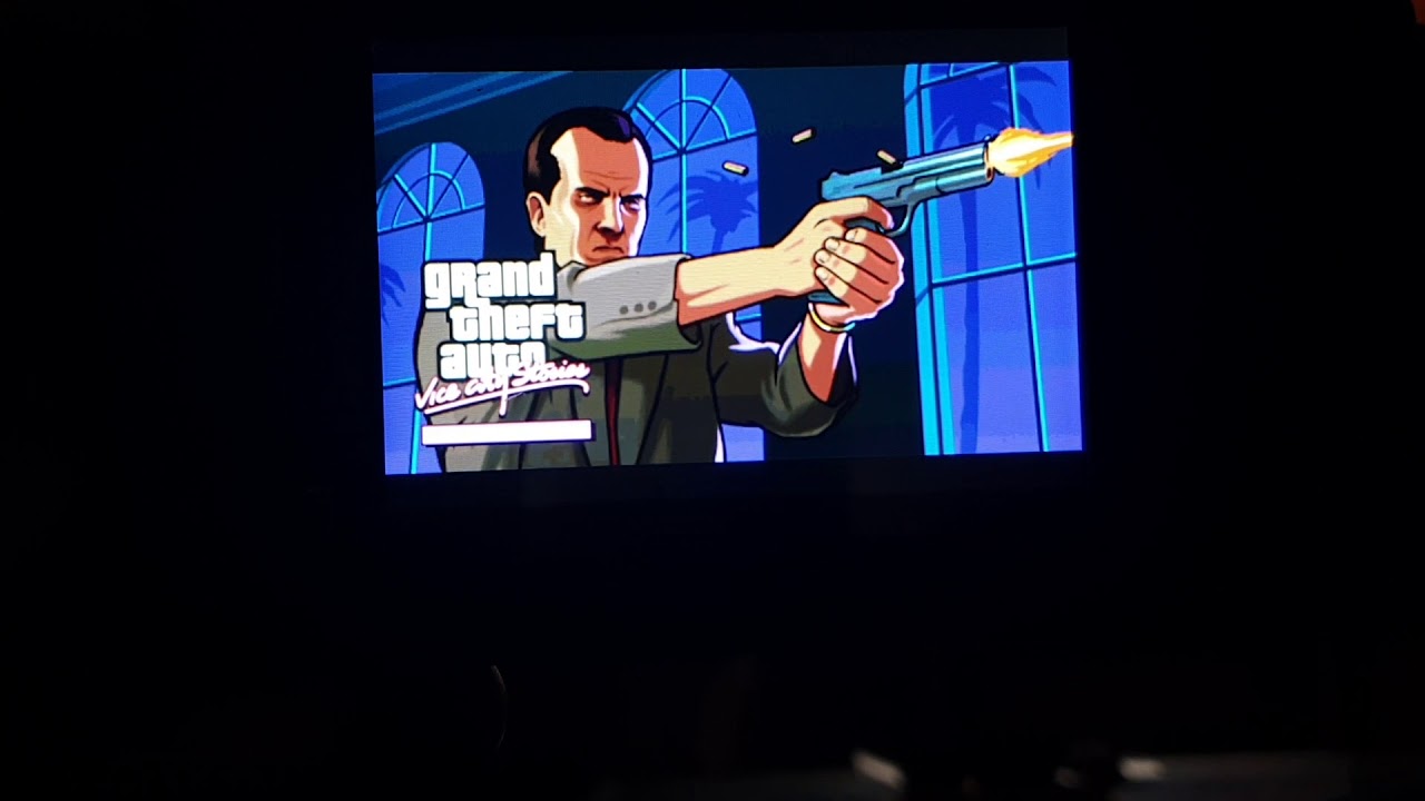ODROID GO Advance black edition GTA Vice city stories GAMEPLAY