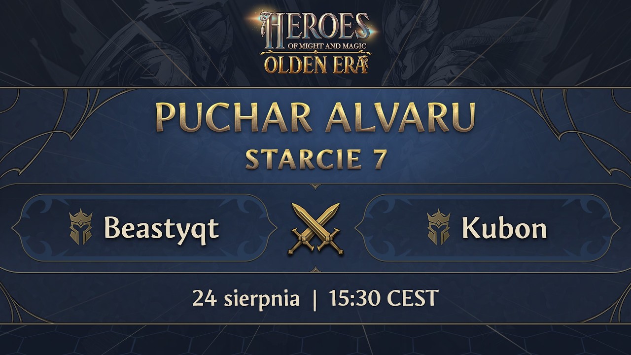Puchar Alvaru - Beastyqt vs Kubon | Heroes of Might and Magic: Olden Era (Cast: Zolzunia & Niechcic)