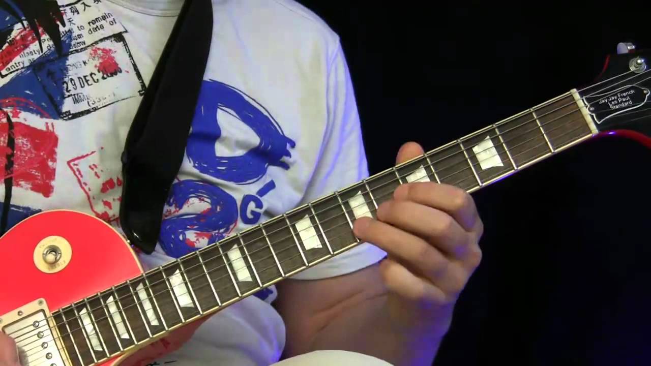 Guitar Lesson - Santana Style ( beginners )