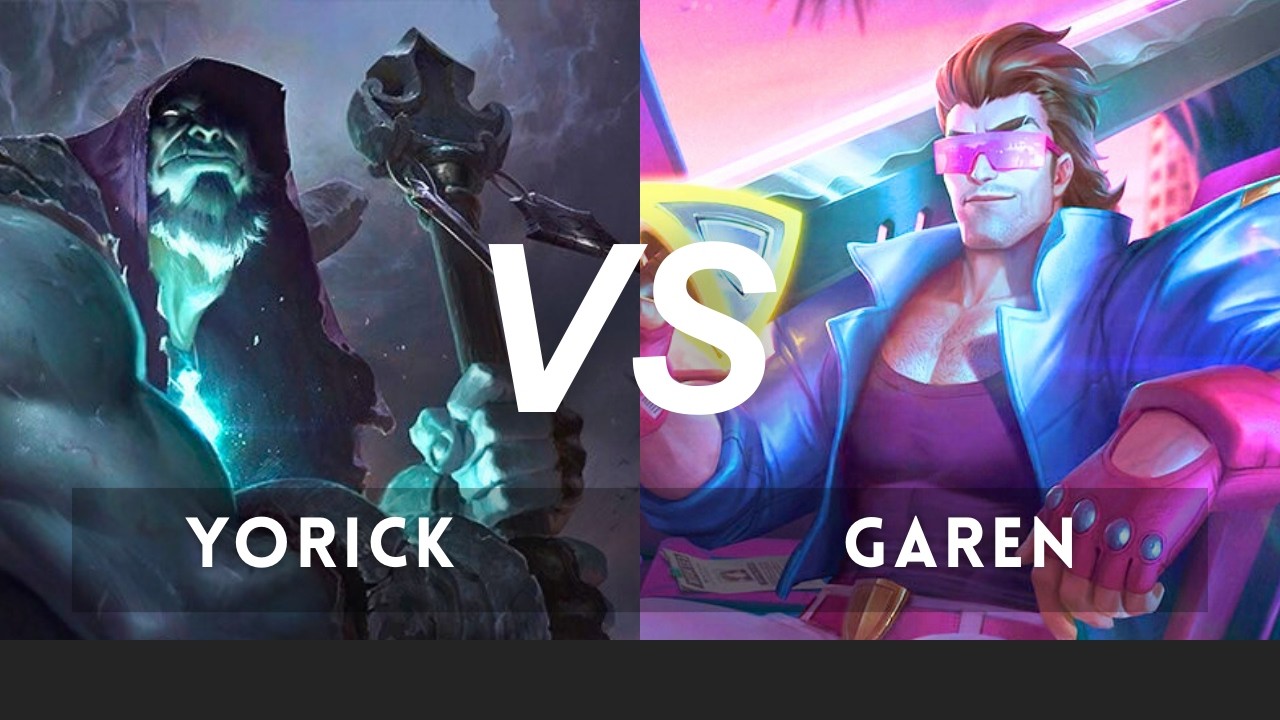 GETTING TIPS FROM A GAREN MAIN | Yorick VS Demacia Vice Garen