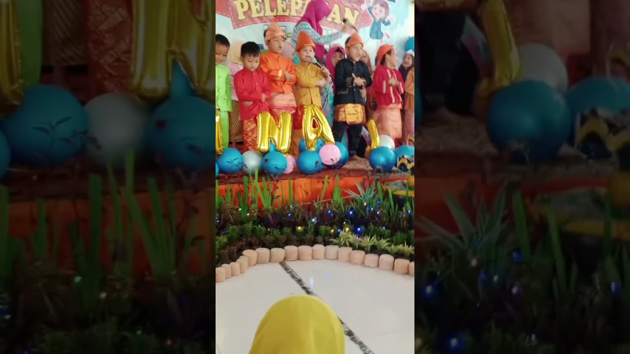 Pelepasan anak2 tk annajiyah lubuklinggau, kk farhan masih tk🥰 @rozayulia6148 #anak #anaklucu