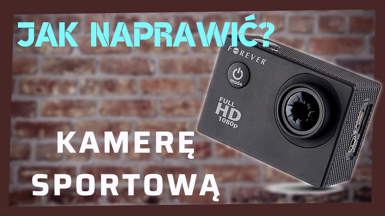 Jak naprawić kamerę sportową SC-200 / SJ4000 / SJ5000 - wymiana obiektywu