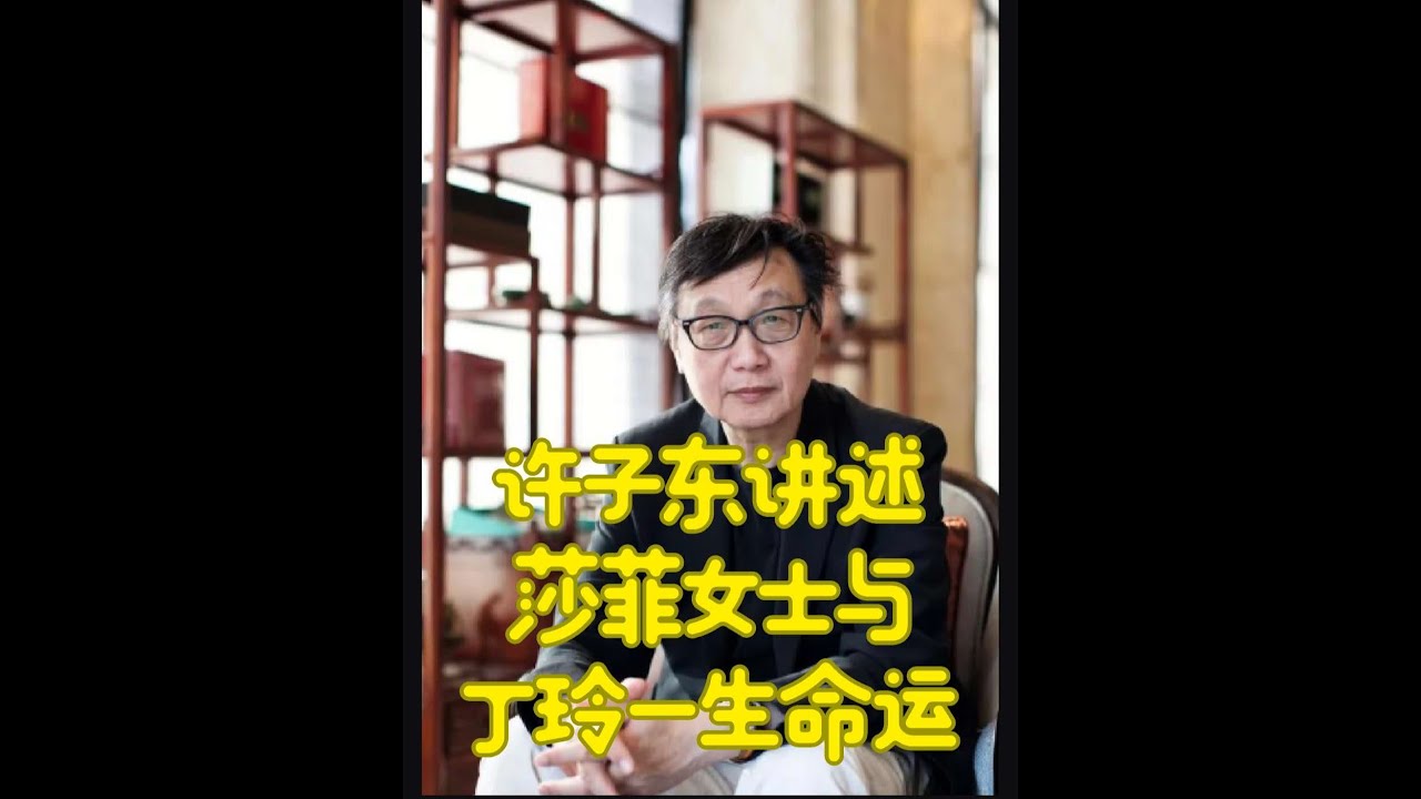 #许子东 ｜解读莎菲女士与丁玲一生的命运
