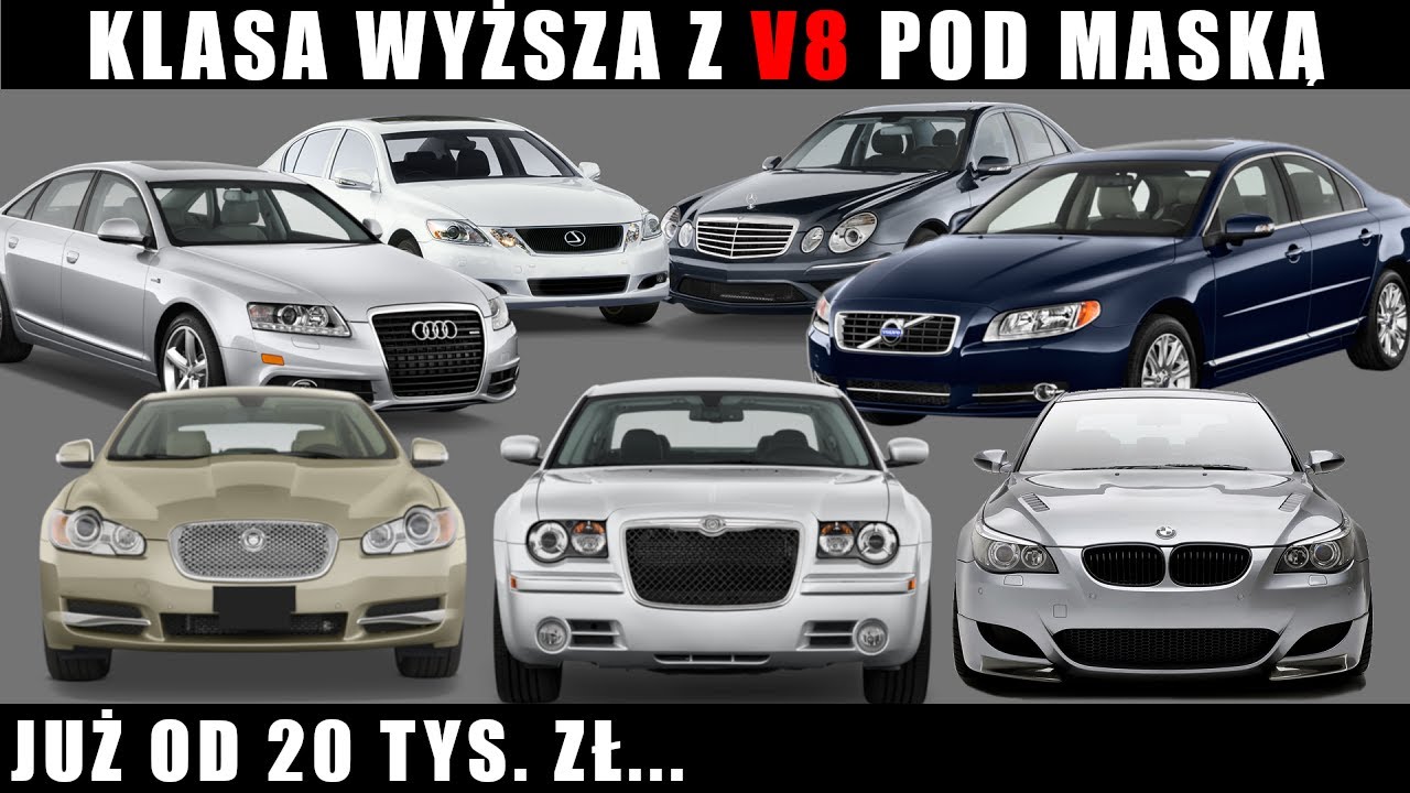 KLASA WYŻSZA Z V8 POD MASKĄ - JUŻ ZA 20 TYS. ZŁ.