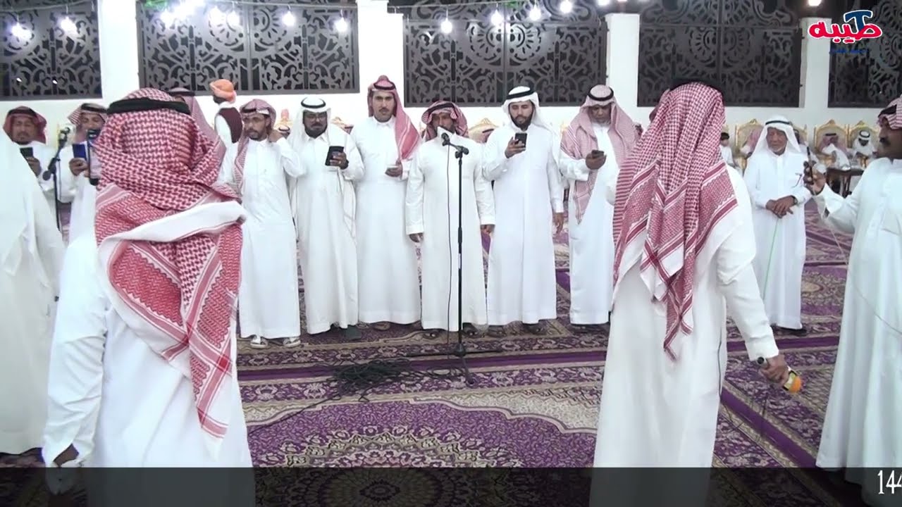 حداية الشاعر سعد السميري وربعه ☀️ حفل قبيلة السحمان من حرب