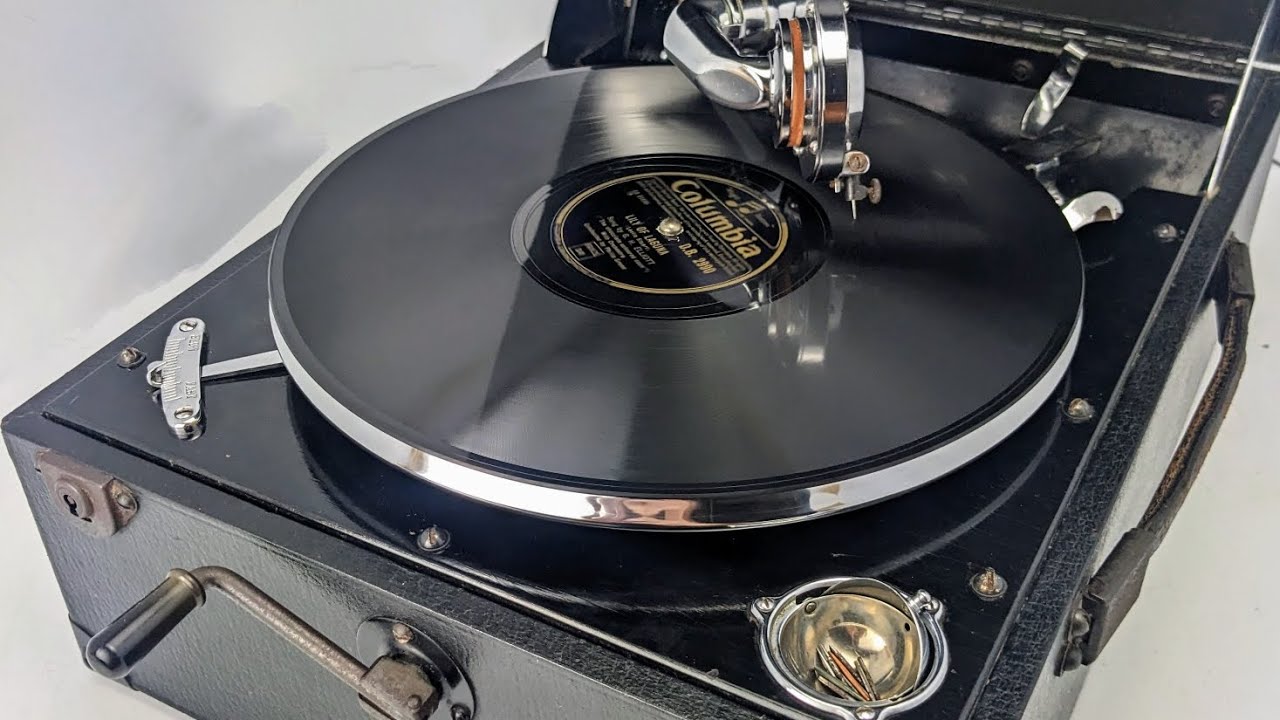 1930s Columbia Viva Tonal Grafonola Gramophone model 202 *** For Sale *** read description