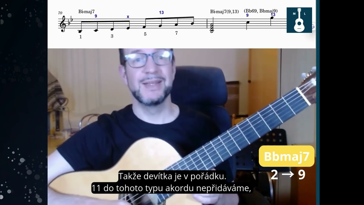 AUTUMN LEAVES - HARMONICKÁ ANALÝZA,  Část IV: Jaké tenze můžeme přidat k akordům