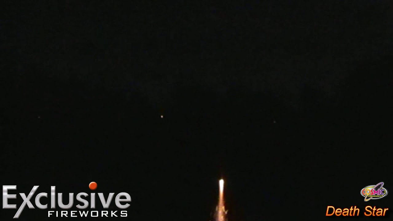 Cosmic Death Star Rocket from Exclusive Fireworks
