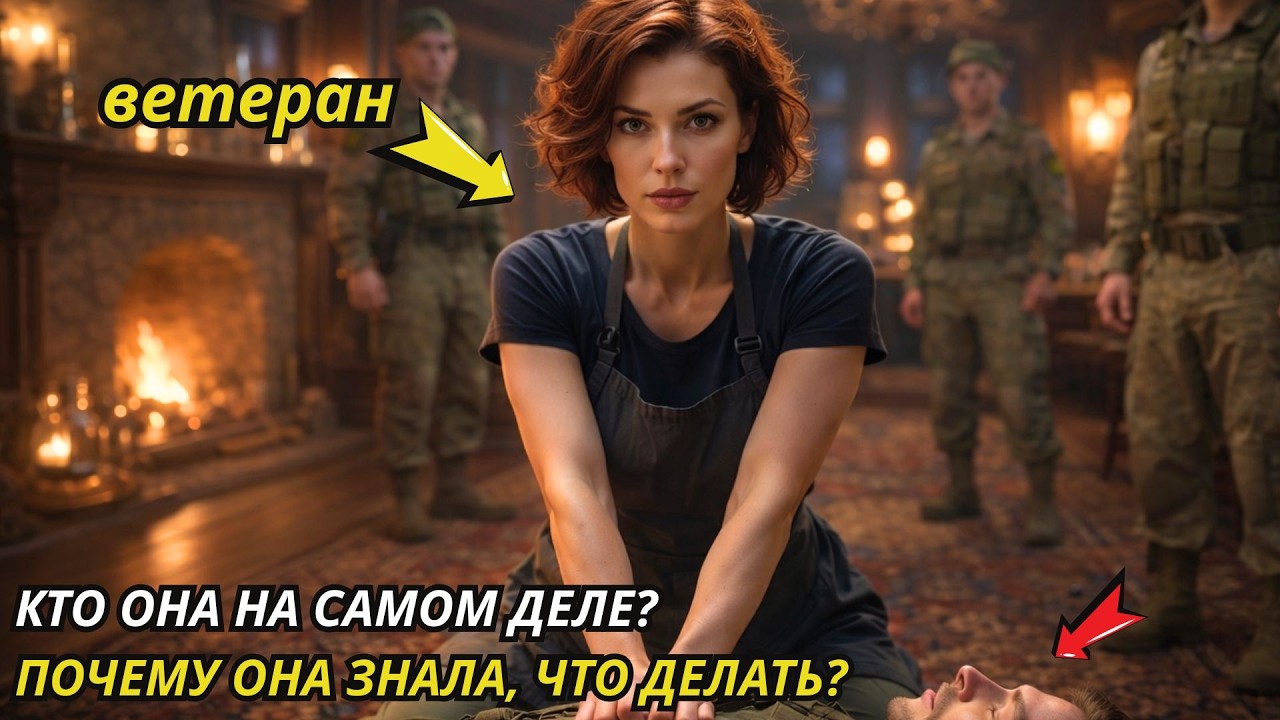 Она была не при службе — пока сердце офицера не остановилось за шестым столом