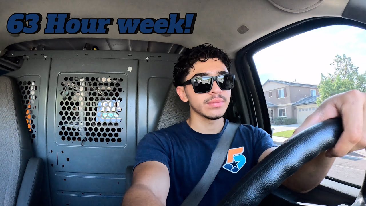 Working 63 Hours through a Heat Wave!