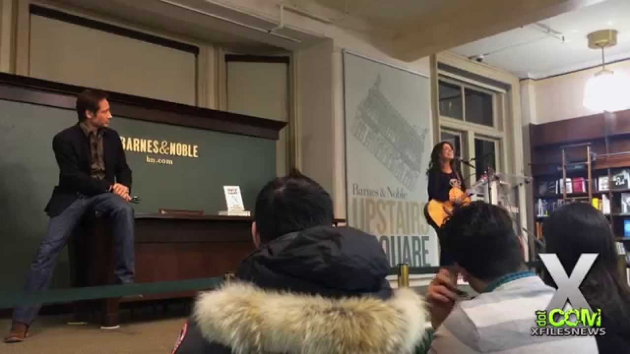 Bree Sharp Serenades David Duchovny at 