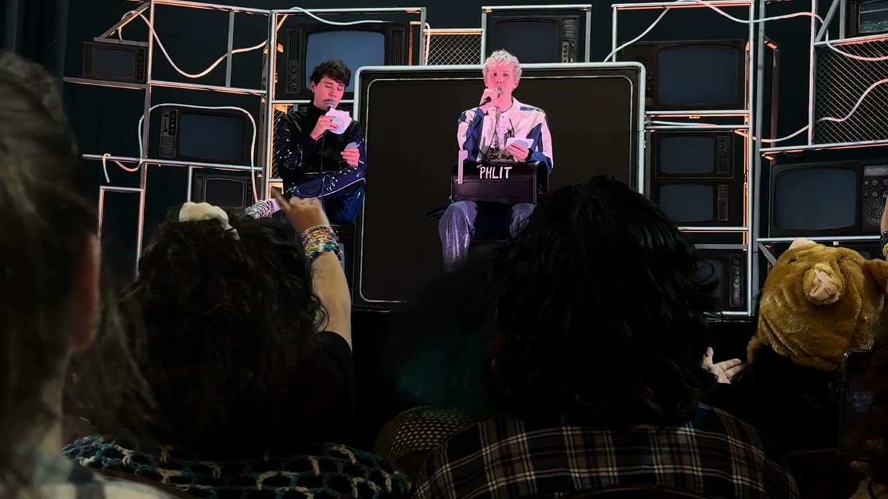 a pretty okay recording of the dan and phil preshow in red bank 11/26/24
