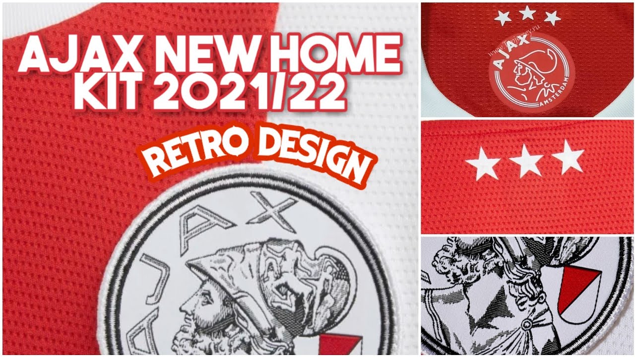 AJAX NEW HOME KIT 2021/22 || CLASSIC RETRO DESIGN || #ajax #newkit