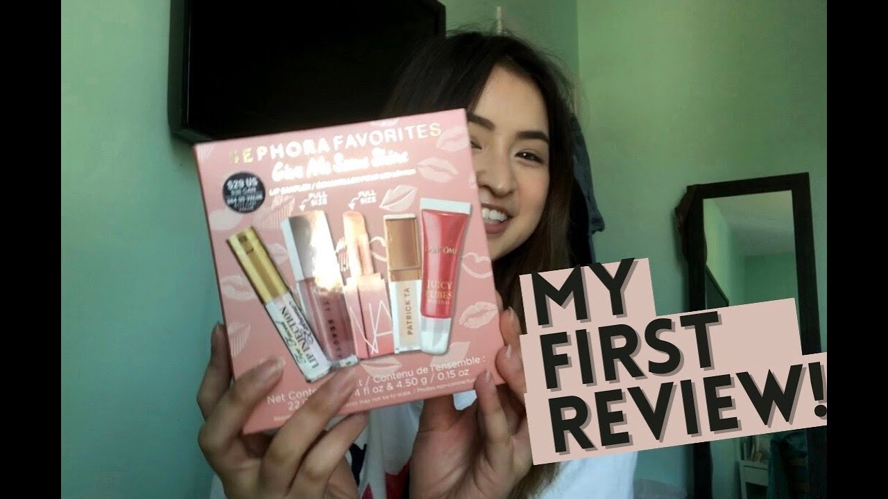Sephora Favorites: Give Me Some Shine Review | (slight taglish lol)