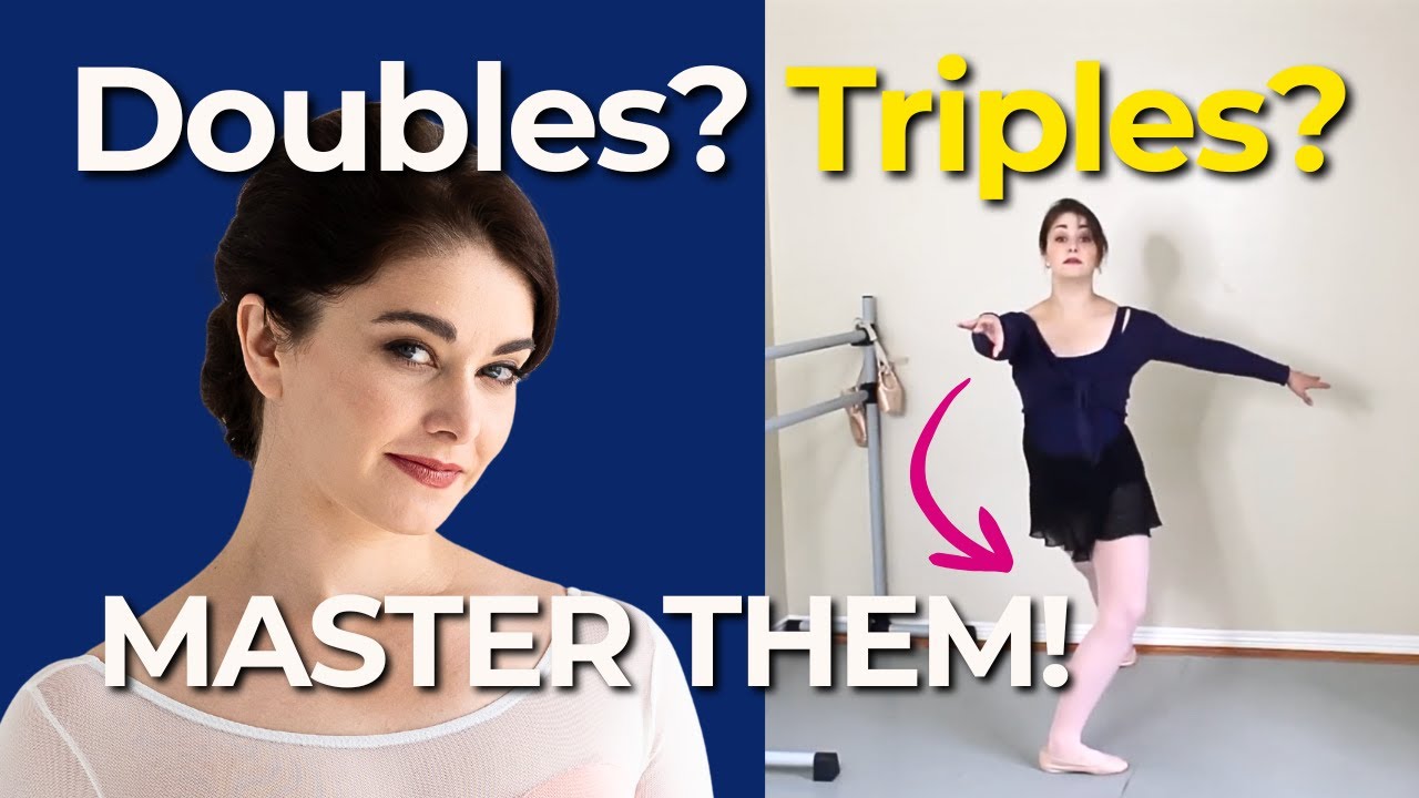 Can't Land Triple Pirouettes? Fix Your Technique Now! | Ballet Technique Tutorial