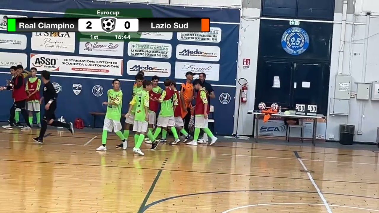 U15èlite | Real Ciampino Vs Lazio Sud 3-0 | 2a Giornata Andata