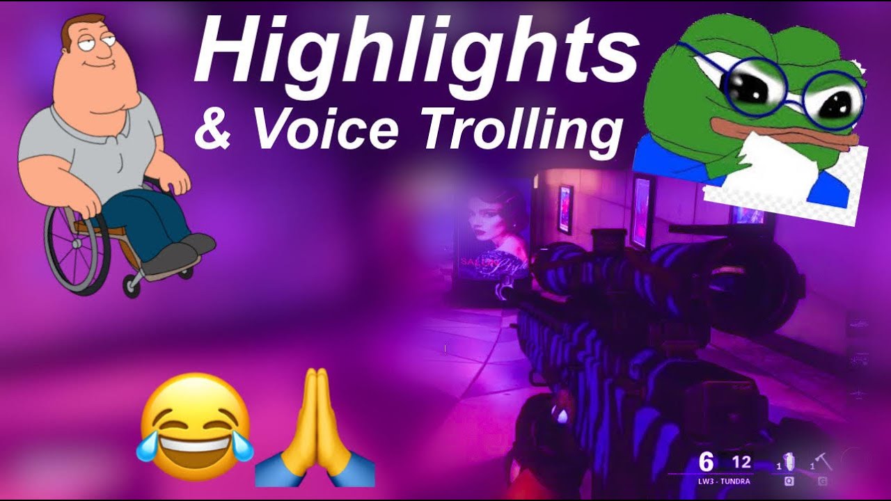 COD Cold War Highlights & Voice Trolling 😂🖤