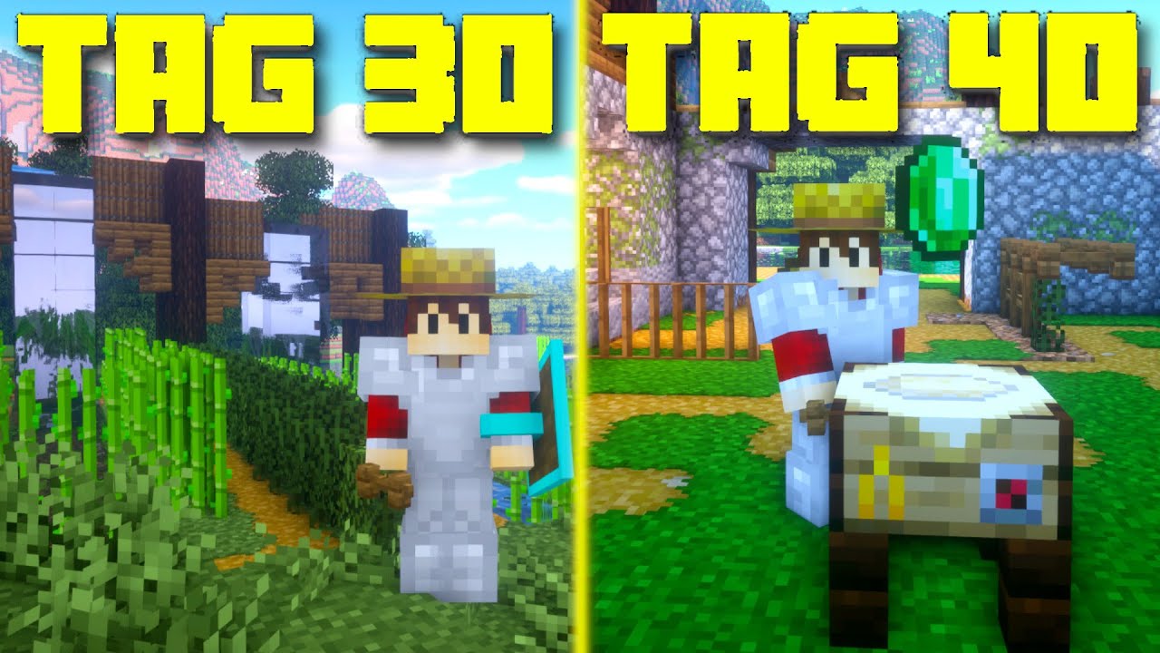 40 Tage Minecraft ABER mit 200 Mods | LarsLP
