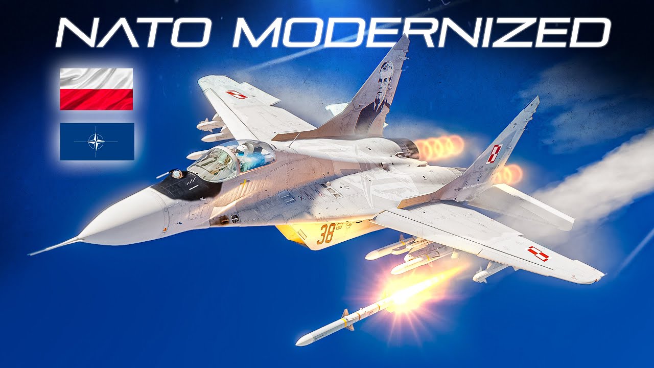 NATO MODERNIZED | Polish Mig-29 Fulcrum Vs Su-27 Flanker | Digital Combat Simulator | DCS |