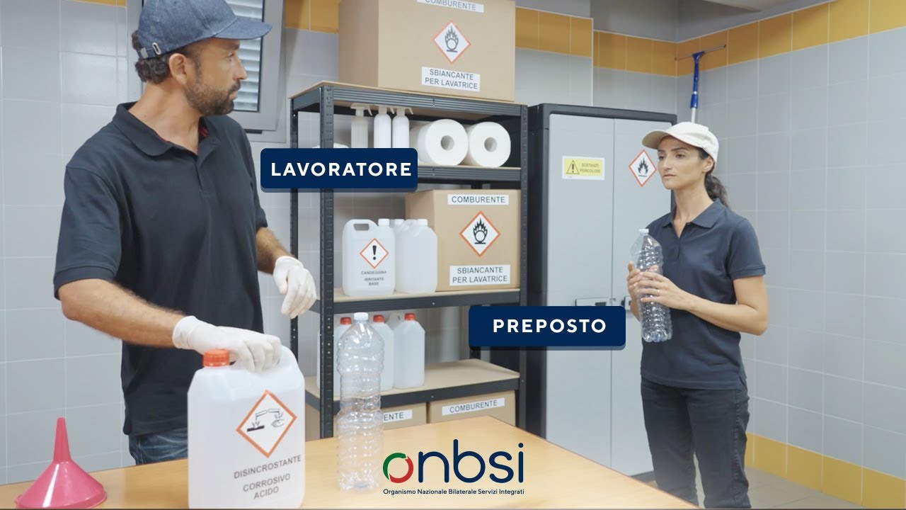 La classificazione e l'etichettatura dei prodotti chimici