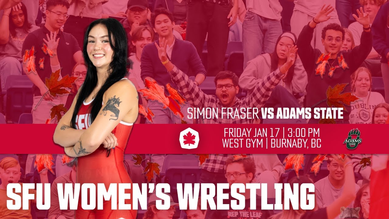 SFU Women's Wrestling: Red Leafs vs Adams State - January 17th, 2025