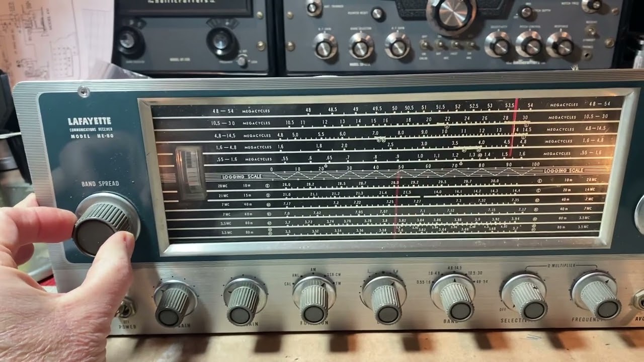 Lafayette HE-80 Communications Receiver Review