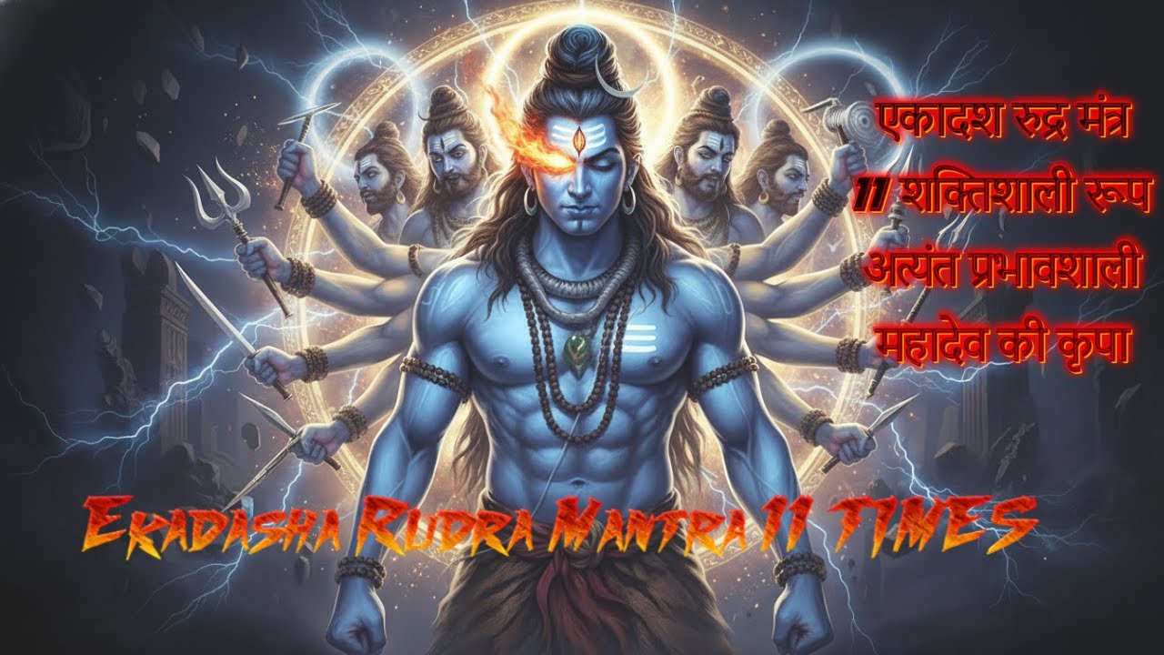 11 Times Ekadasha Rudra Mantra | Most Powerful Mantra of Lord Shiva | Hindustan FM |