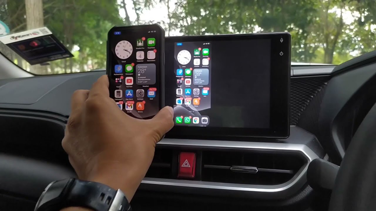 V24 Cara Untuk Screencast iPhone ke HU ATIVA guna HDMI Cable #ios #peroduaativa