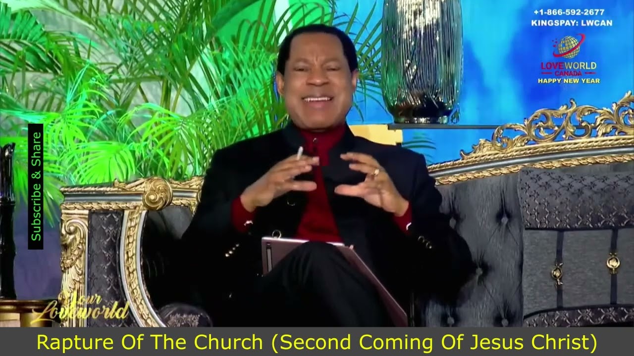 Rapture Of The Church (Second Coming Of Jesus Christ). Pastor Chris Oyakhilome.