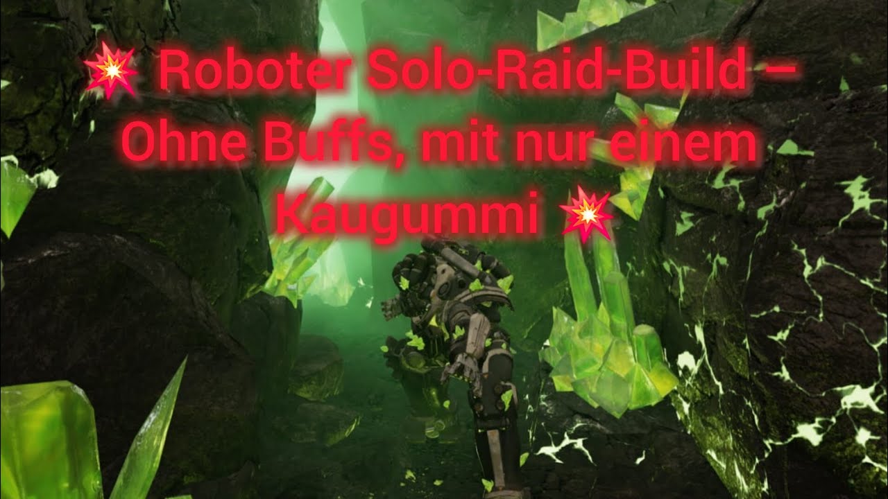 Roboter Solo - Mensch - Raid - Build &ndash; Ohne Buffs jedeglich mit nur einem Kaugummi #fallout76 #Raid 