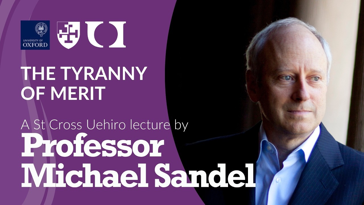 St Cross Uehiro Lecture Prof Michael Sandel Lecture 2025