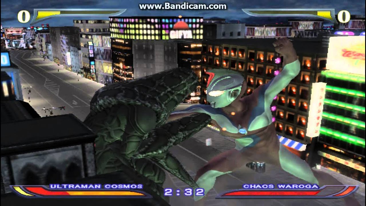 ultraman cosmos vs waroga