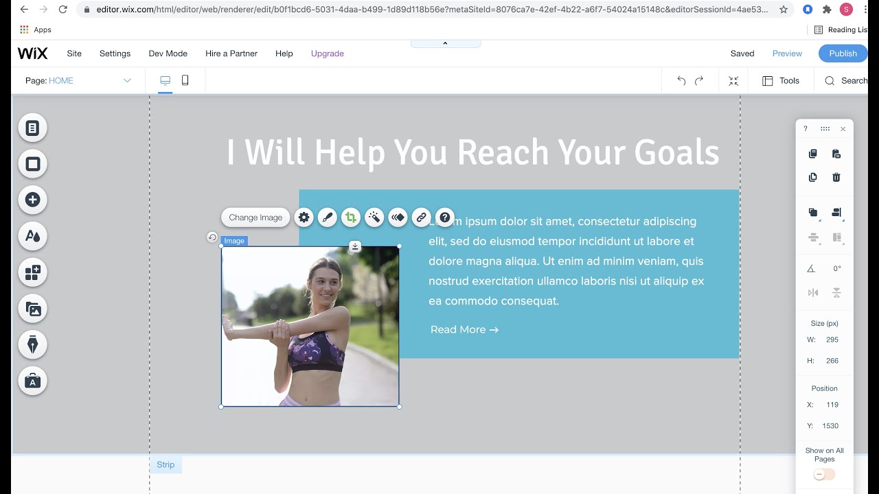 How to Swap Out / Replace a Photo on Your Wix Website by Design You Marketing