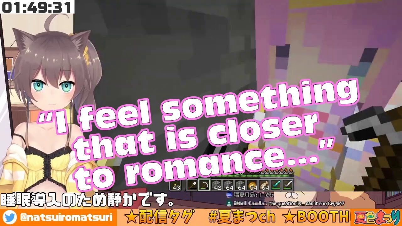 Matsuri and Luna talk about their feelings for each other before Luna's 3D debut [Part 1]