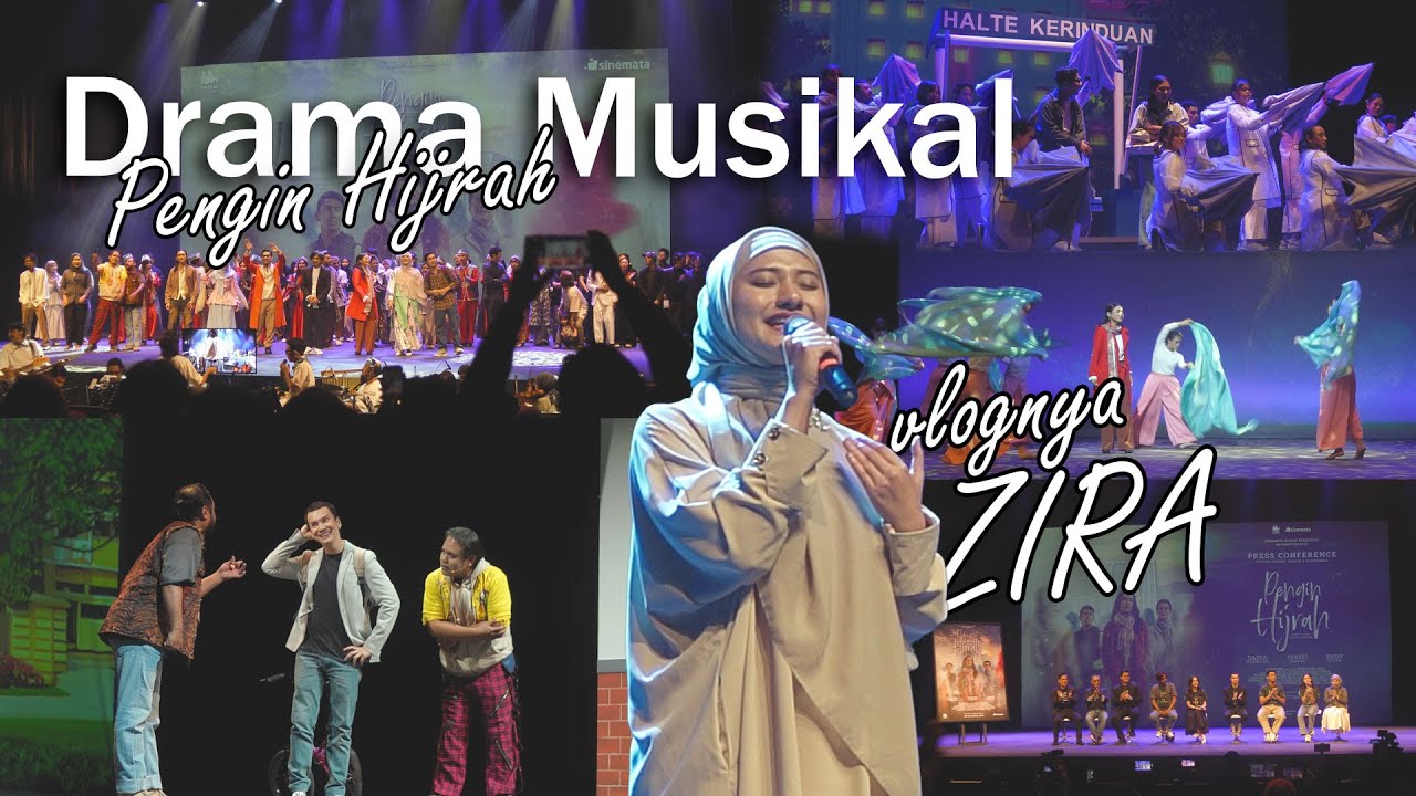 PERTAMA KALI NYANYI DI DRAMA MUSIKAL | VlognyaZIRA