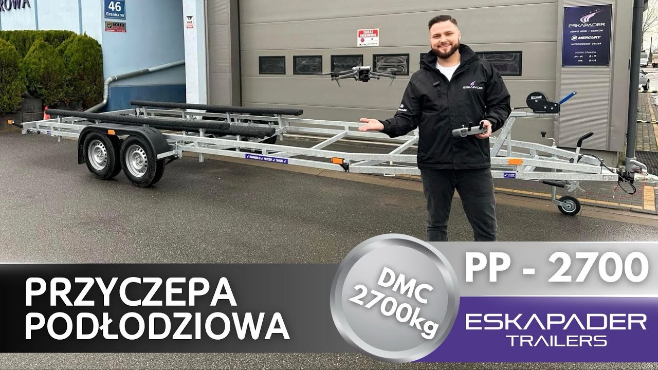 Przyczepa podłodziowa PP - 2700 | Eskapader Trailers