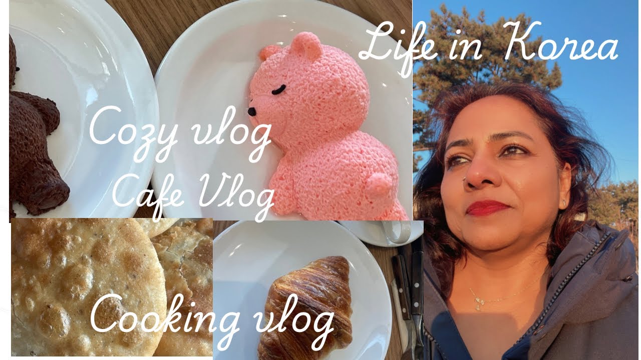 Korea Vlog | Daily Life of Housewife Cooking, Sea yard Cafe, Explore Korea ( Geoje Island) | 