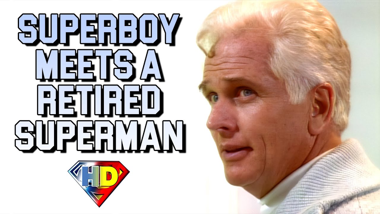 Superboy Meets a Retired Superman (Road to Hell Part Two) - Ai-Remastered 4K - Superboy: The Legacy