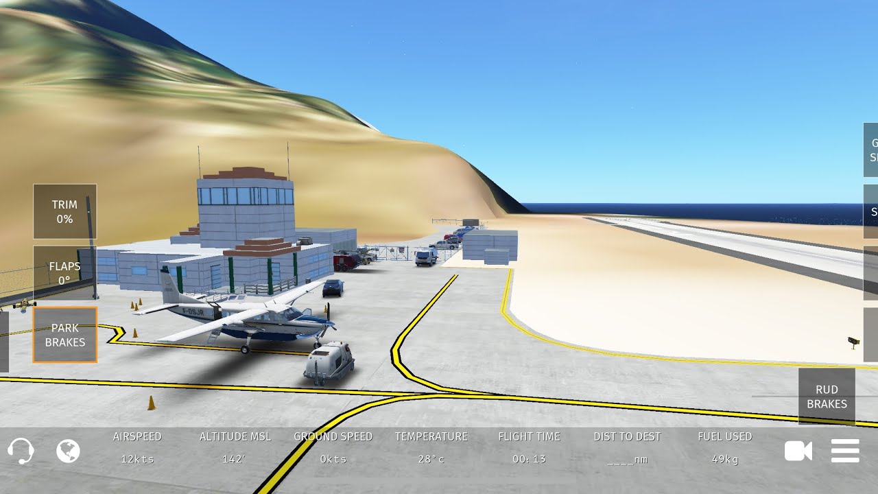Infinite Flight- Updated Cessna 208, St Barts Commuter  - Sint Maarten (TCNM) to Saba (TNCS)