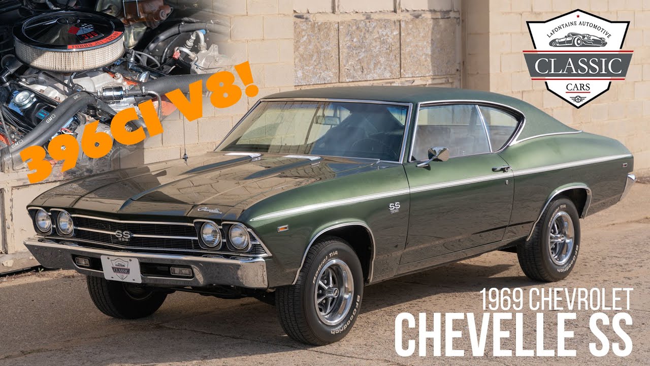 1969 Chevrolet Chevelle SS 396 4-Speed!