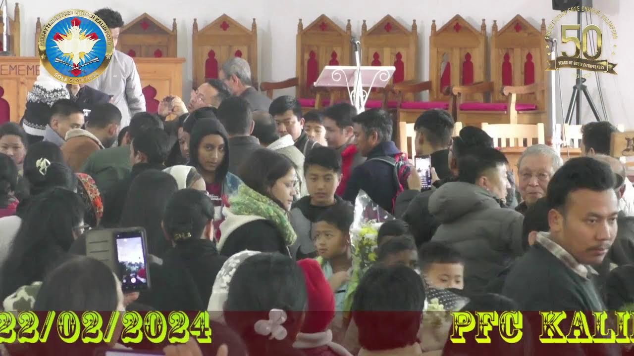 PFC  KALIMPONG  FUNERAL SERVICE OF LATE REV . DR B .D RAI    22/02/2024