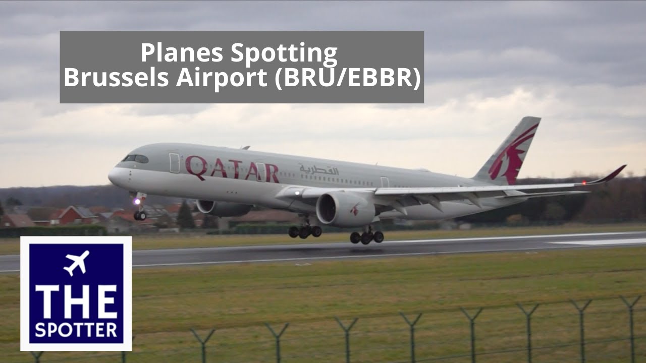 Planes Spotting Brussels airport (BRU/EBBR) : Qatar Airways, ANA, Cargo