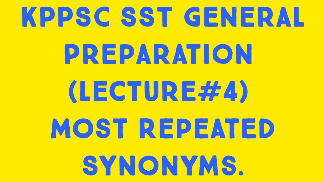 SST General Lecture#4.