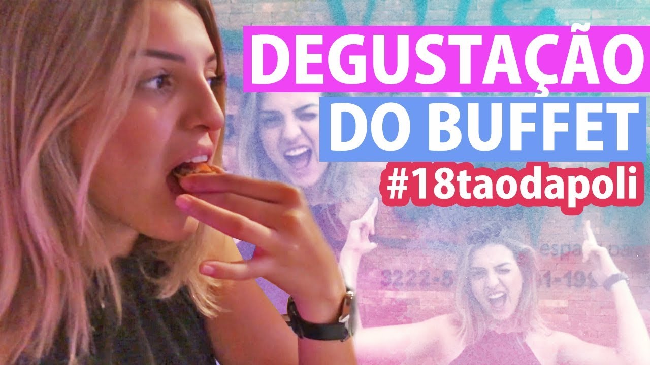 DEGUSTAÇÃO DO BUFFET DO MEU ANIVERSARIO