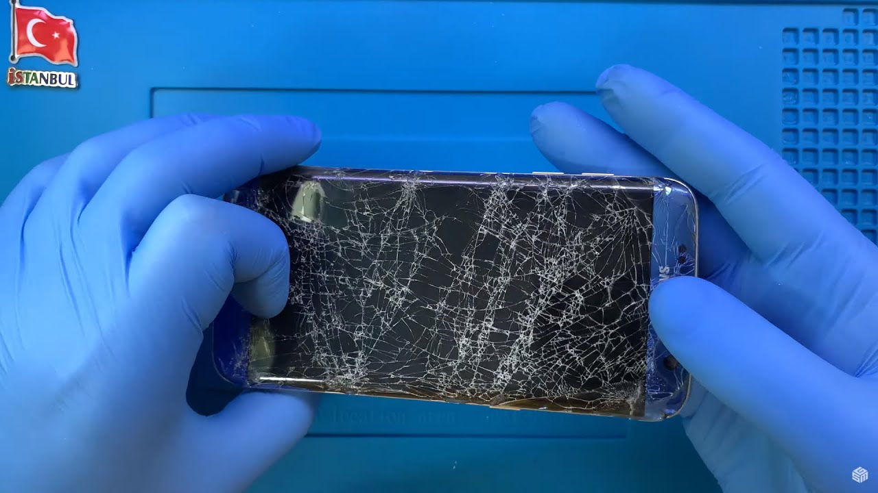 Samsung Galaxy S7 Edge упал с 7 этажа !!