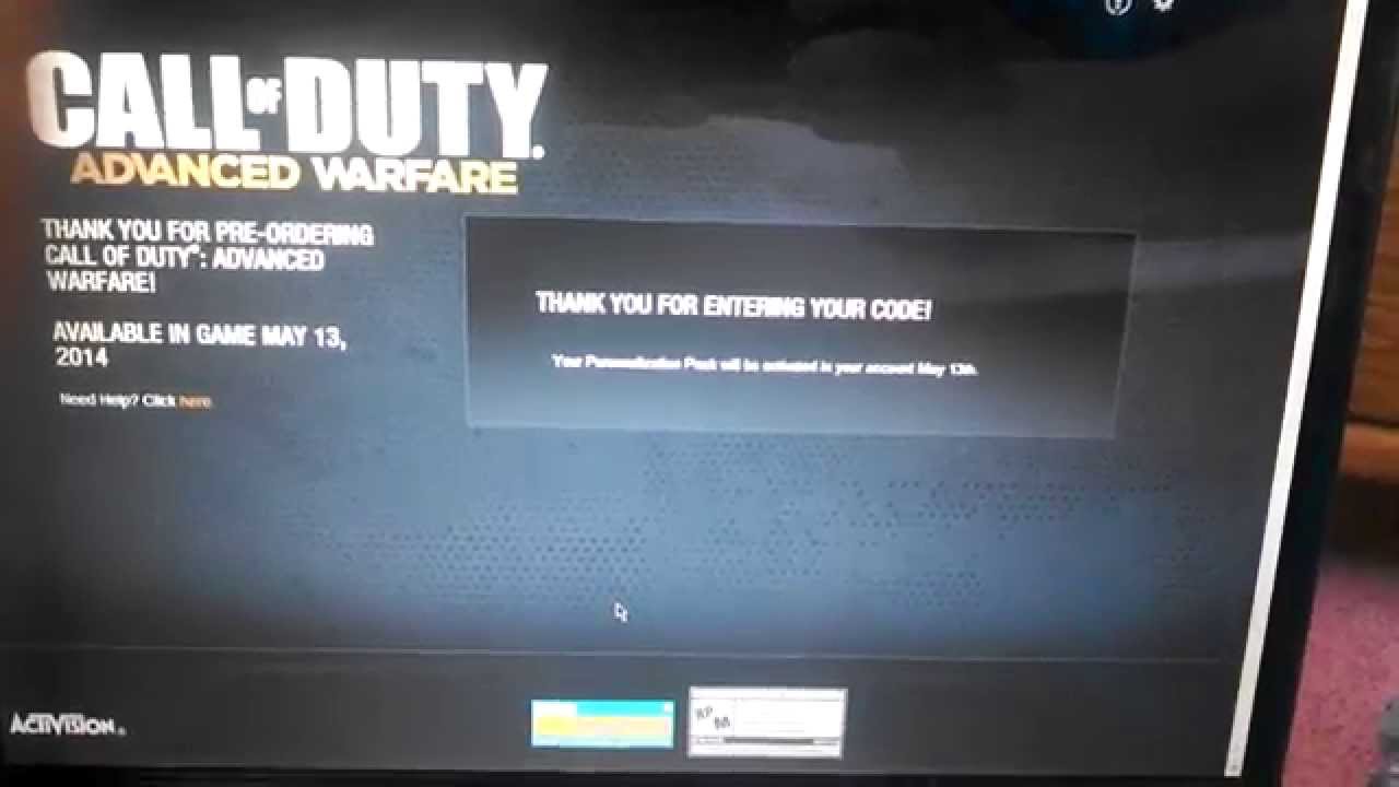 Call of Duty Advanced Warfare Personalization Pack