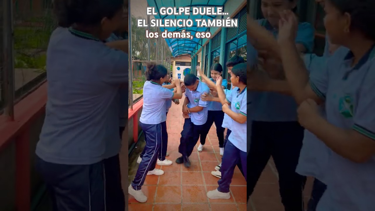 El silencio tambi&eacute;n es violencia | Cortometraje escolar con mensaje social #cortometrajeescolar